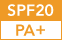 SPF20 PA+