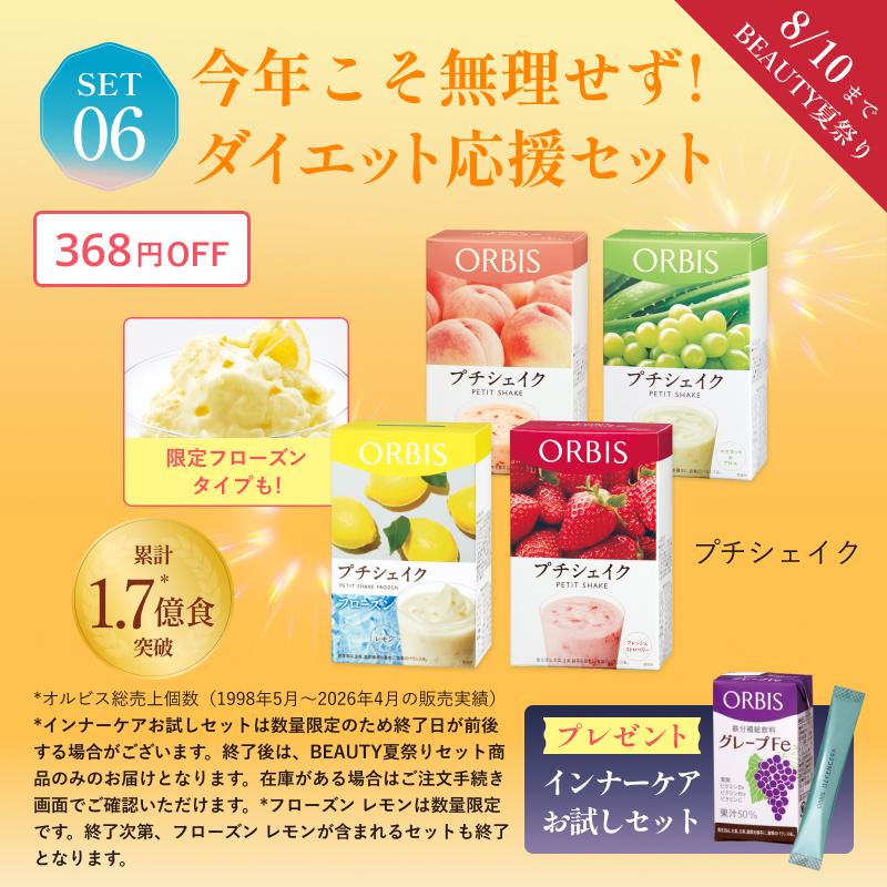 今年こそ無理せず!ダイエット応援セット
