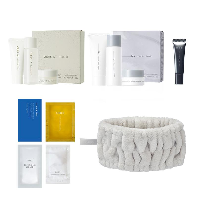 オルビスユー&オルビスユー ドット体験セット（クレンジング＋シワ改善美白美容液＋ヘアバンド入り）