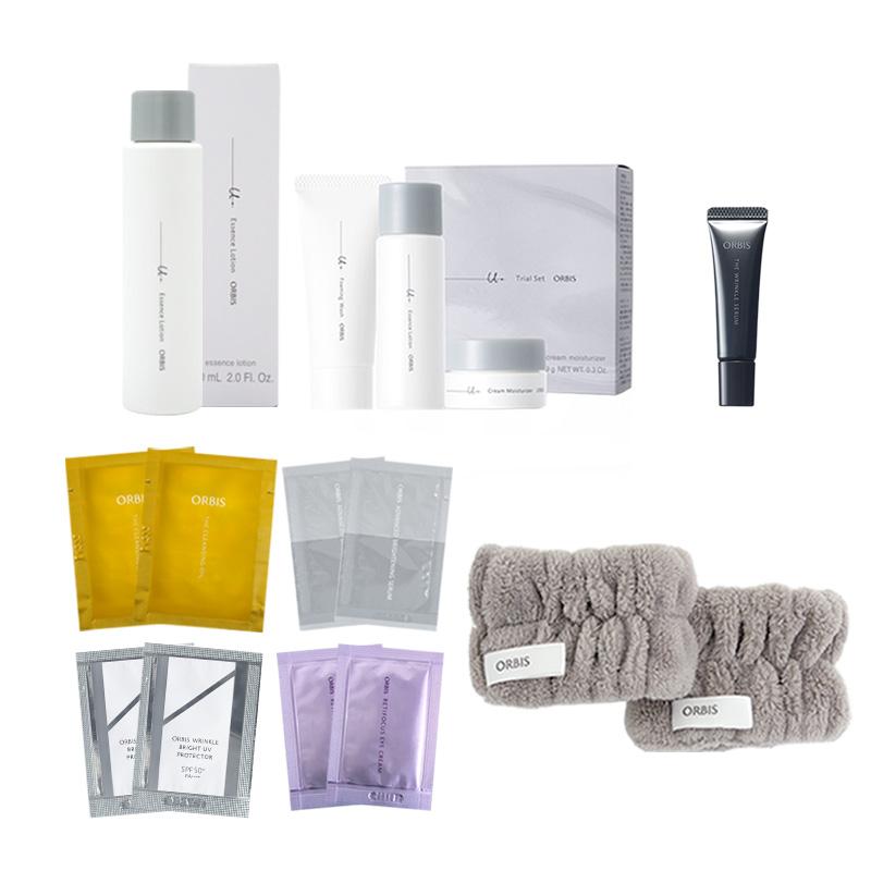 オルビスユー ドット体験セット(オルビスユー ドット7日間分+化粧水1ヶ月分+美容液ミニ+お試し8包+アームバンド)