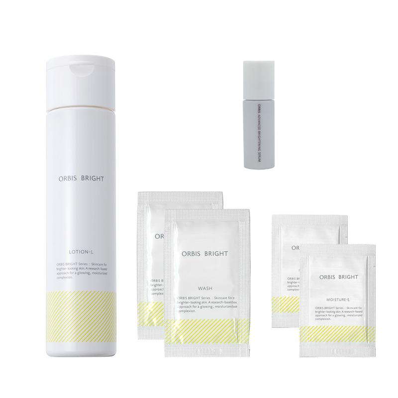 オルビス ブライト贅沢体験セット（美白美容液7日間分+洗顔料・保湿液各2包）