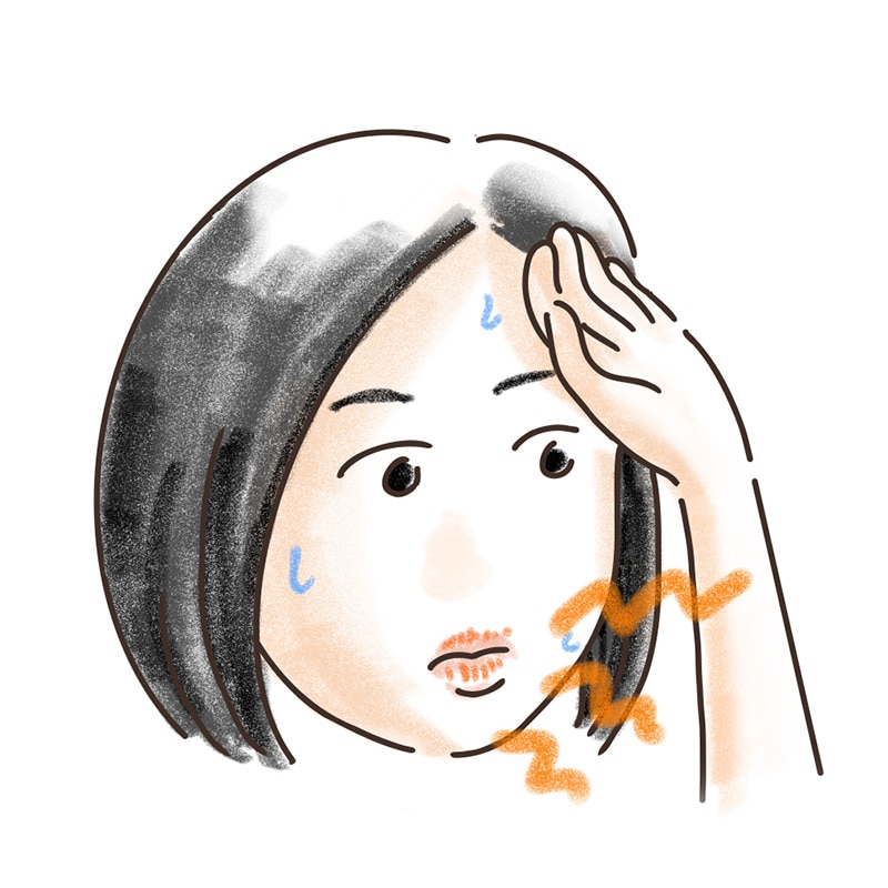 紫外線により唇が乾燥する…