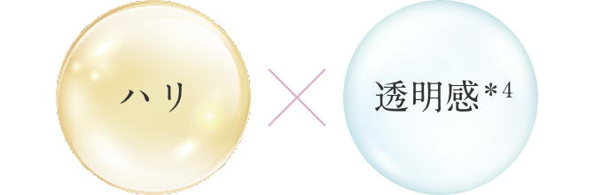 ハリ／透明感*