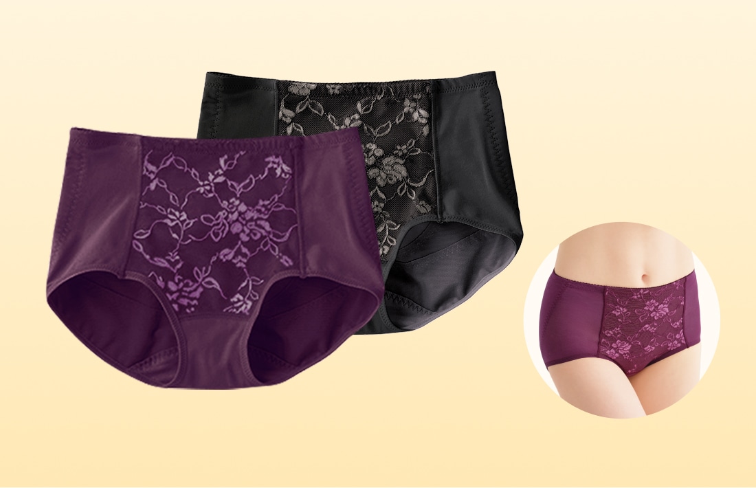 コントロールショーツ2枚セット