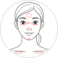 ハイライトの塗り方