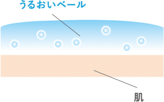 うるおいベール / 肌