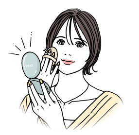 難しい日中の塗り直しもラクチン♪