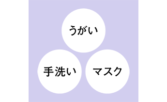 うがい 手洗い マスク