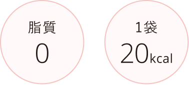 脂質０/1袋20kcal
